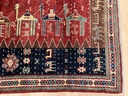 Teppich mit Kamelkarawanendarstellung, Anatolien