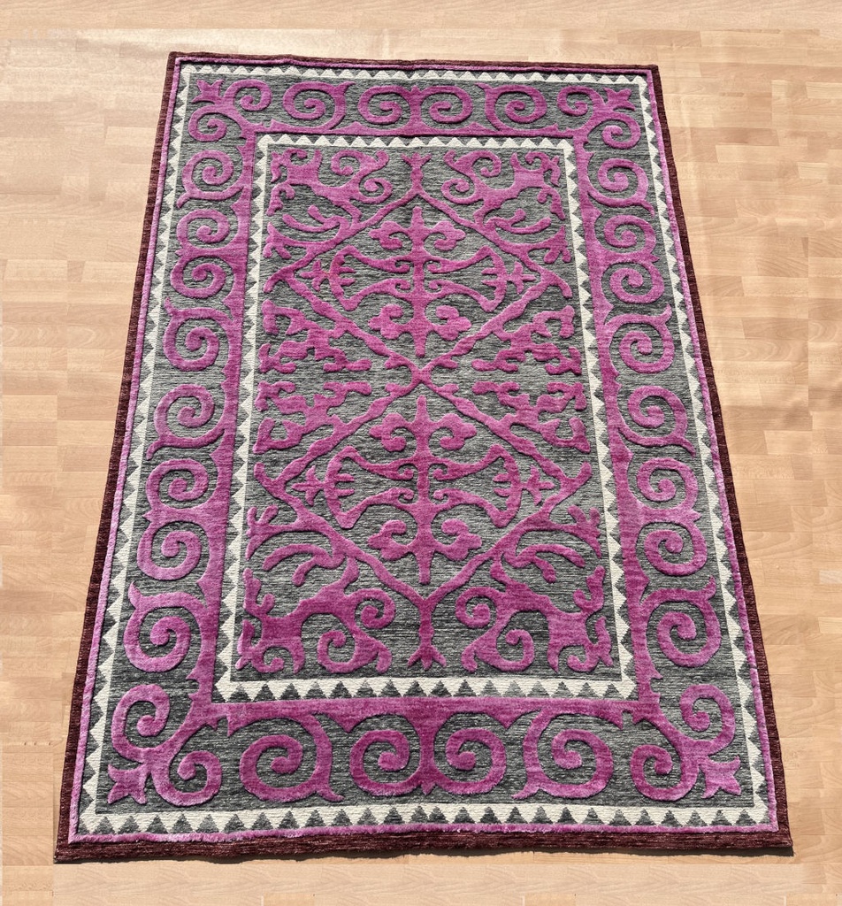 Teppich modern, Relief-Design
